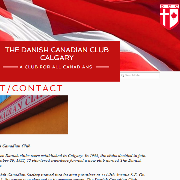 Danish Organization in Calgary Alberta - Danish Canadian Club Calgary