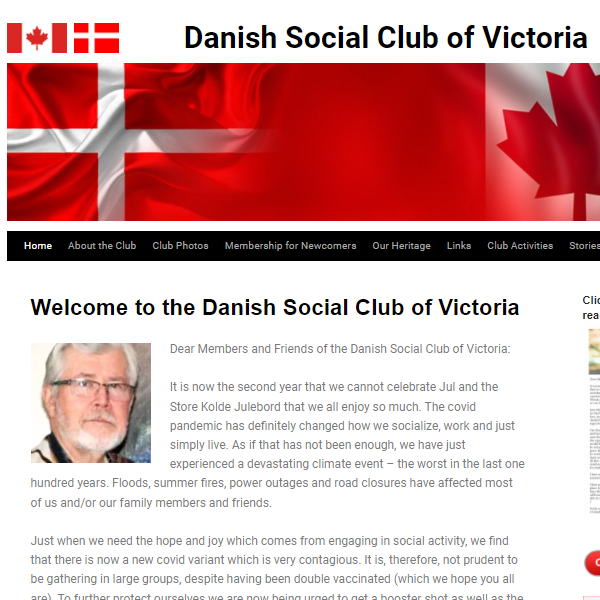 Danish Speaking Organization in Canada - Danish Social Club of Victoria