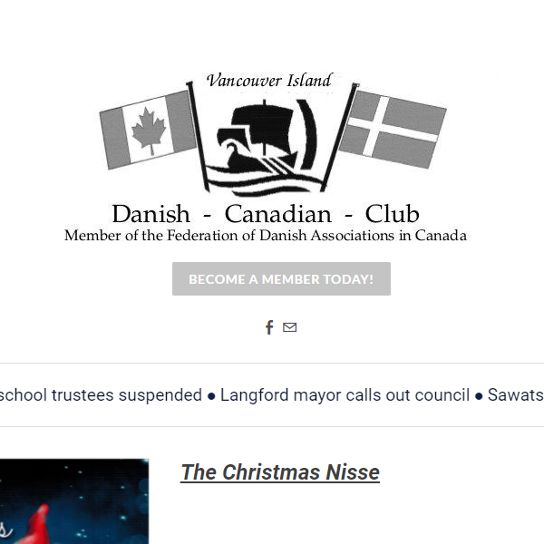 Danish Speaking Organization in Canada - Vancouver Island Danish Canadian Club
