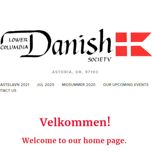 Danish Organization in Astoria OR - Lower Columbia Danish Society